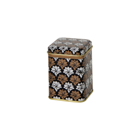 Vierkant 50g blikje met los overschuifdeksel