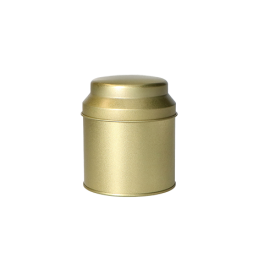 Rond blik met domed deksel klein